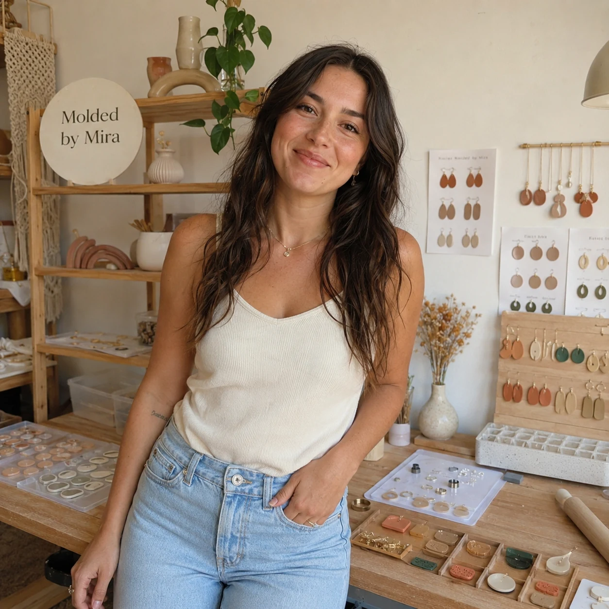 Mira, founder of Molded by Mira