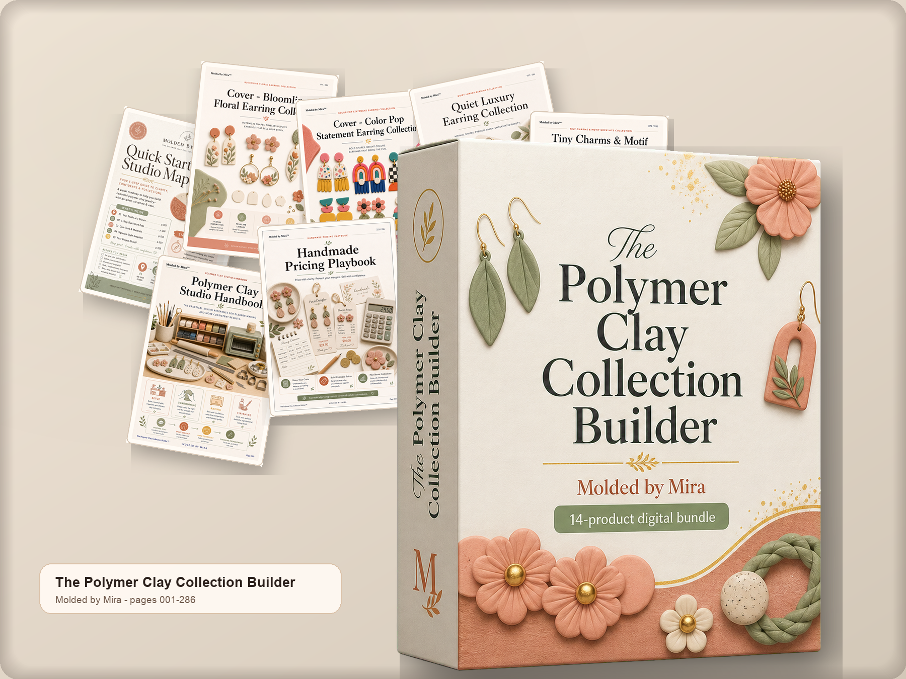 The Polymer Clay Collection Builder bundle preview